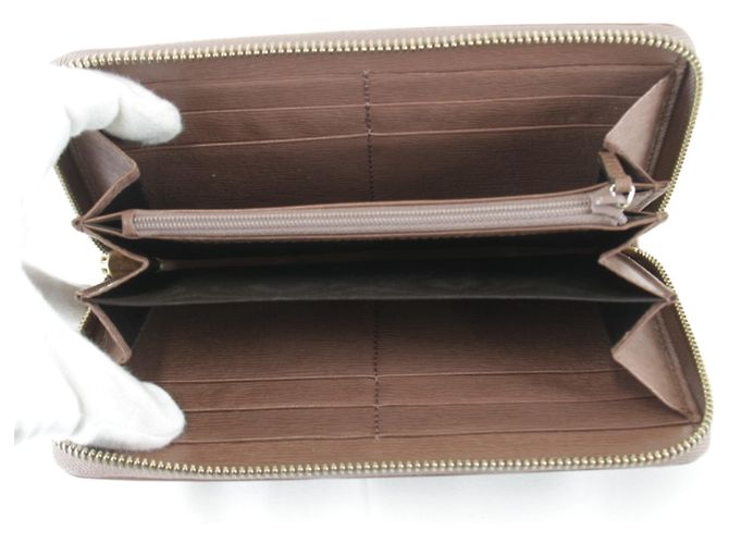 Gucci Interlocking Langbörse in Grau Beige und Pink - Ansicht 6