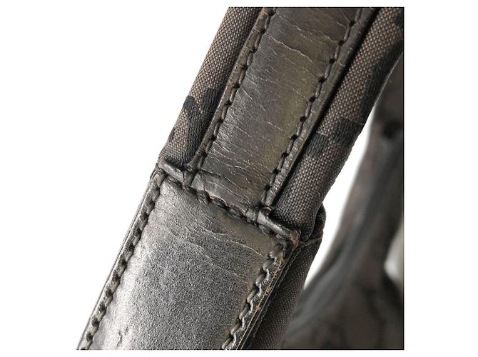 Bolso de nylon marrón Gucci/bolso de hombro Castaño - vista 7