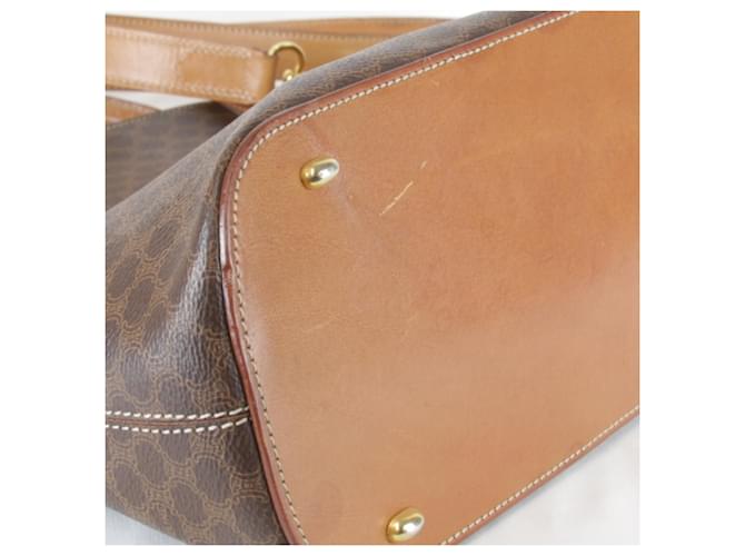 Céline Borsa a Spalla Celine Macadam Marrone - vista 5