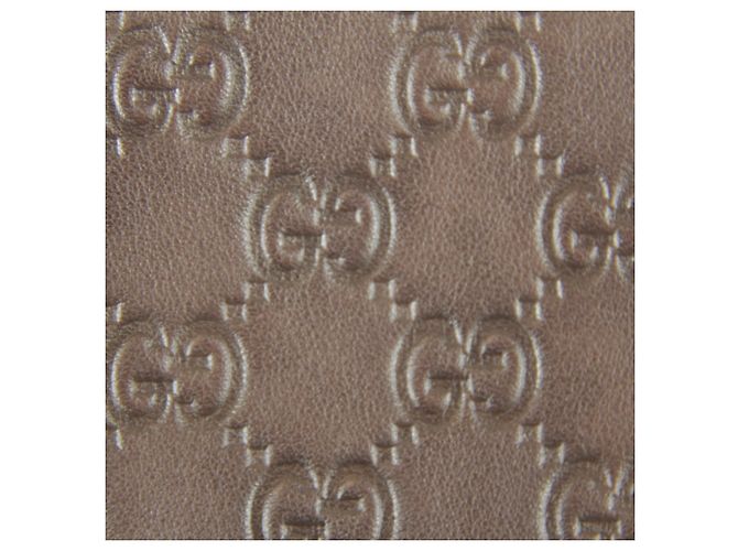 Carteira de couro marrom dobrável Gucci - vista 8