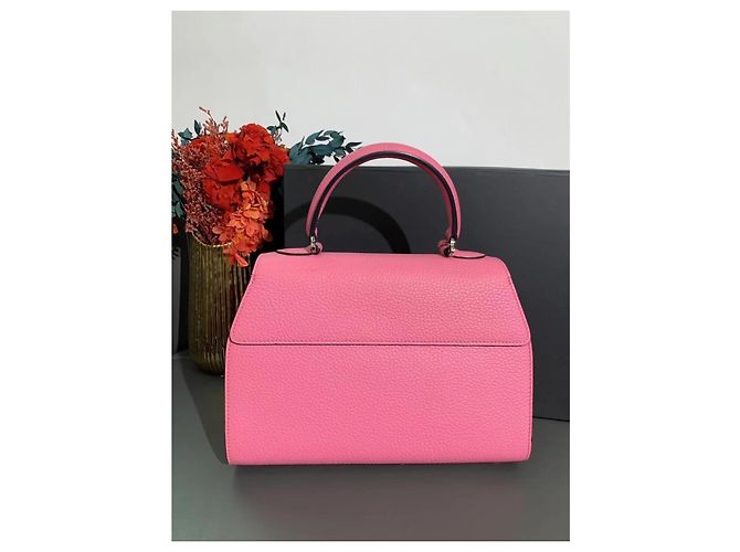 Borsa Moynat Rejane Media Rosa - vista 2