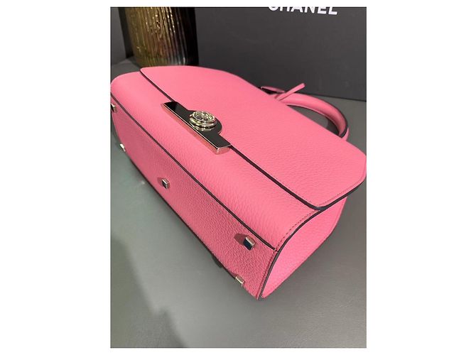 Borsa Moynat Rejane Media Rosa - vista 4