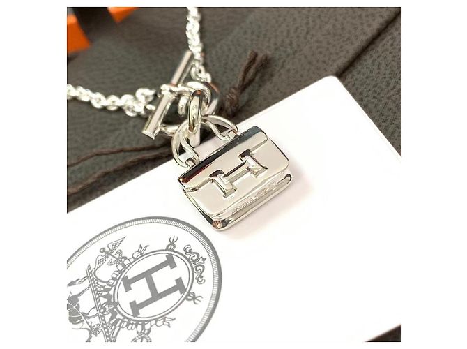 Collar Hermès Kang Kang en plata 925 - vista 4