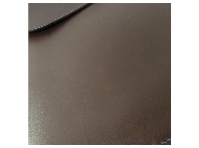 Sac à Dépêches Hermès Marron - vue 4