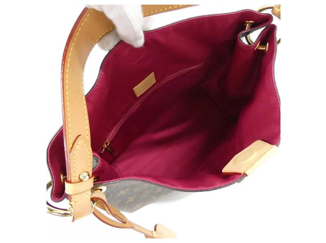 Borsa a Spalla Graceful PM Monogramma Louis Vuitton Marrone Rosa - vista 7