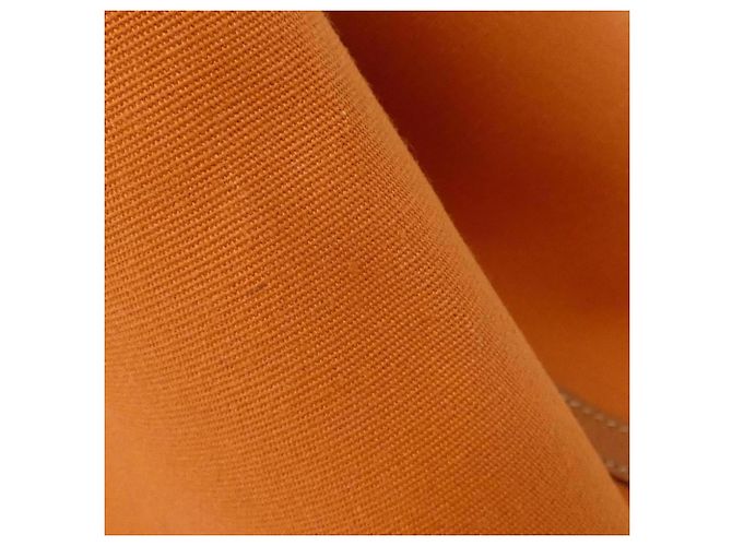 Borsa Hermès Garden Party 36 cm Arancione - vista 6