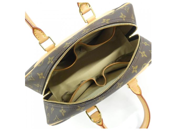 Borsa Vanity Bowling Monogram Louis Vuitton Marrone - vista 7