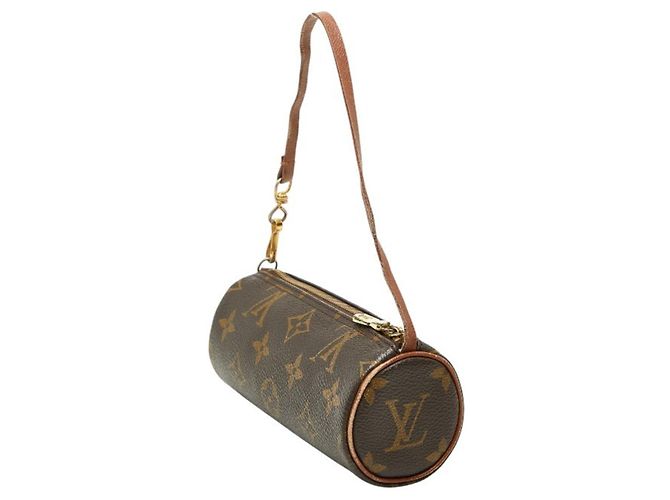 Set di borsa e pochette Monogram Papillon Louis Vuitton Marrone - vista 2