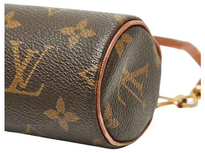 Set di borsa e pochette Monogram Papillon Louis Vuitton Marrone - vista 4