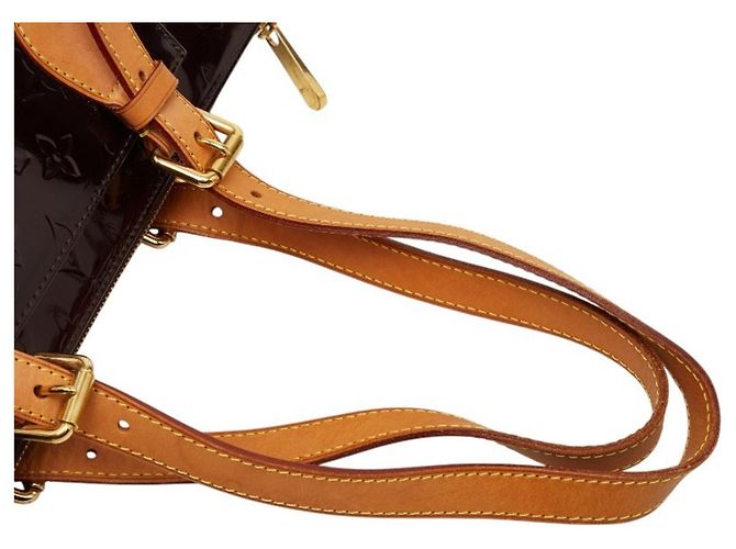 Borsa a Spalla Rosewood Avenue in Monogram Vernis Louis Vuitton Bordò Porpora - vista 4
