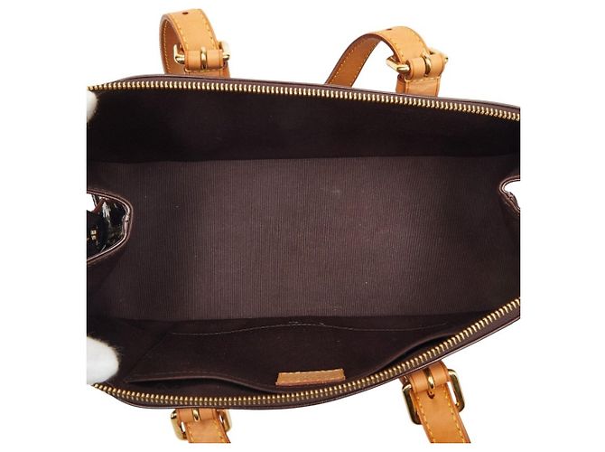 Borsa a Spalla Rosewood Avenue in Monogram Vernis Louis Vuitton Bordò Porpora - vista 9