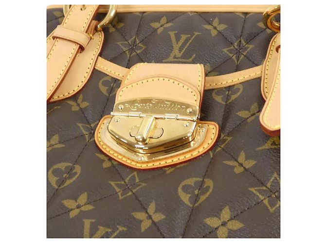 Borsa a mano Bowling Monogram Louis Vuitton Marrone - vista 5