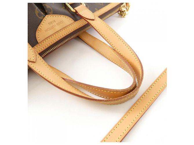 Borsa Louis Vuitton Monogram Palermo PM Marrone - vista 5