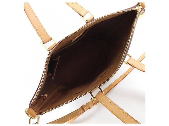 Borsa Louis Vuitton Monogram Palermo PM Marrone - vista 8