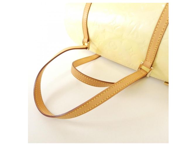 Borsa Louis Vuitton Vernis Bedford M91006 Beige - vista 7
