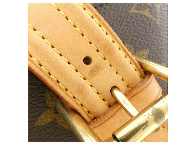 Borsa Louis Vuitton Monogram Multipli Cité Marrone - vista 5