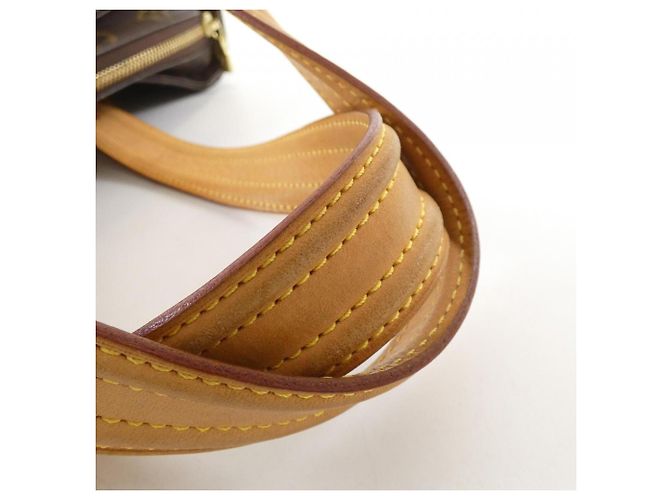 Borsa Louis Vuitton Monogram Multipli Cité Marrone - vista 7