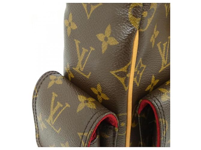 Borsa Louis Vuitton Monogram Multipli Cité Marrone - vista 4