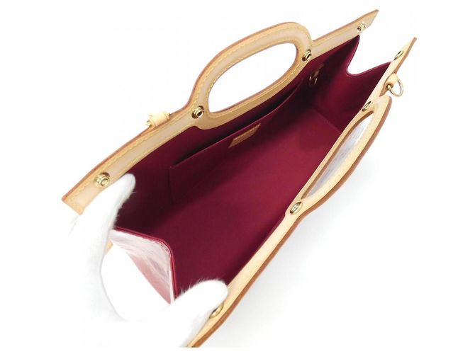 Borsa Vernis Roxbury Drive di Louis Vuitton Rosso - vista 8