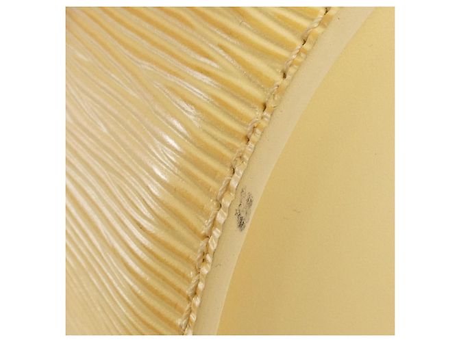 Borsa a mano Soufflot Epi Louis Vuitton Bianco - vista 3