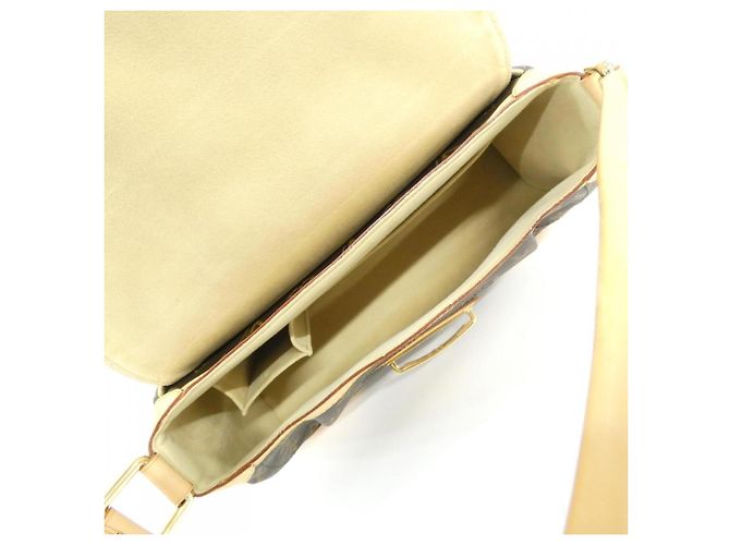 Louis Vuitton Monogram Beverly MM Schultertasche Braun Monogramm - vista 8