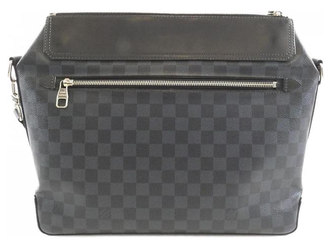 Borsa a Spalla Greenwich Damier Cobalt di Louis Vuitton Nero - vista 2