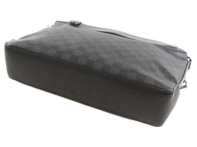 Borsa a Spalla Greenwich Damier Cobalt di Louis Vuitton Nero - vista 3