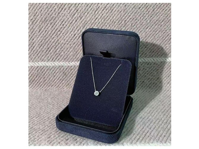 Collana Tiffany & Co con diamante da 0,99 carati Argento - vista 4