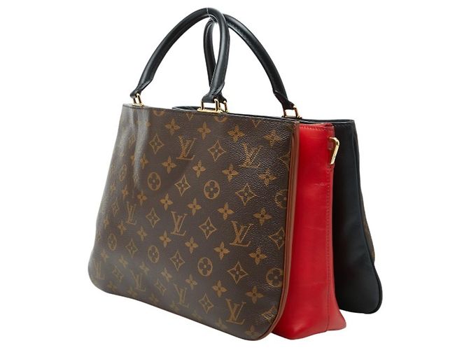 Borsa Louis Vuitton Monogram Millefeuille Marrone - vista 2