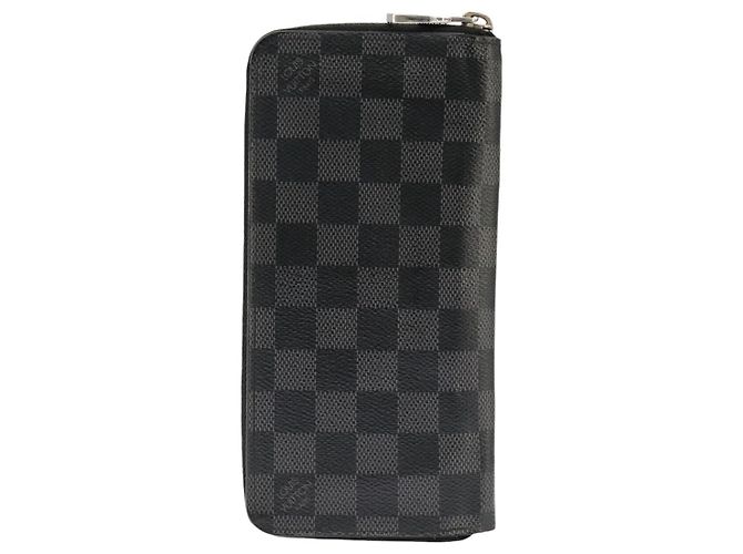 Louis Vuitton Zippy wallet vertical Damier Graphite Brown - view 2