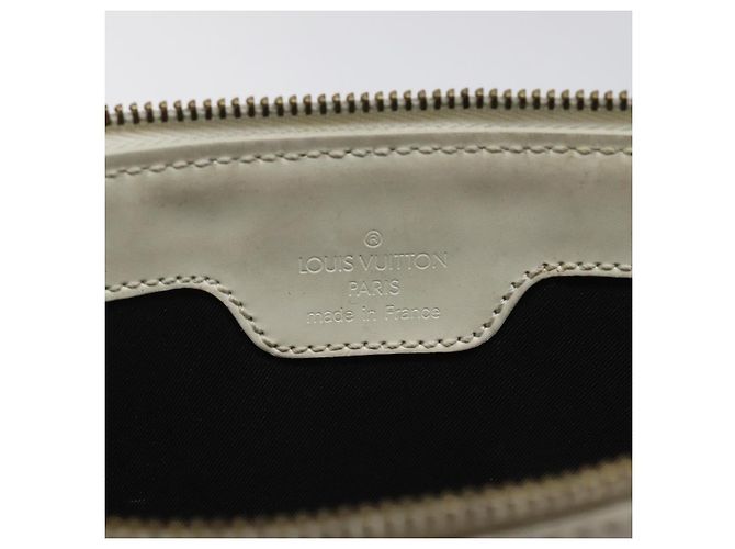 Pochette Delmonico Stretch in pelle Epi Louis Vuitton Beige - vista 6