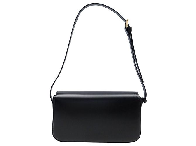 Céline NEUE CELINE CLAUDE 194143 HANDTASCHE AUS SATINIERTEM KALBSLEDER - Ansicht 3