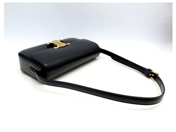 Céline NEUE CELINE CLAUDE 194143 HANDTASCHE AUS SATINIERTEM KALBSLEDER - Ansicht 5
