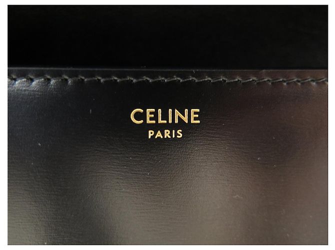 Céline NEUE CELINE CLAUDE 194143 HANDTASCHE AUS SATINIERTEM KALBSLEDER - Ansicht 9