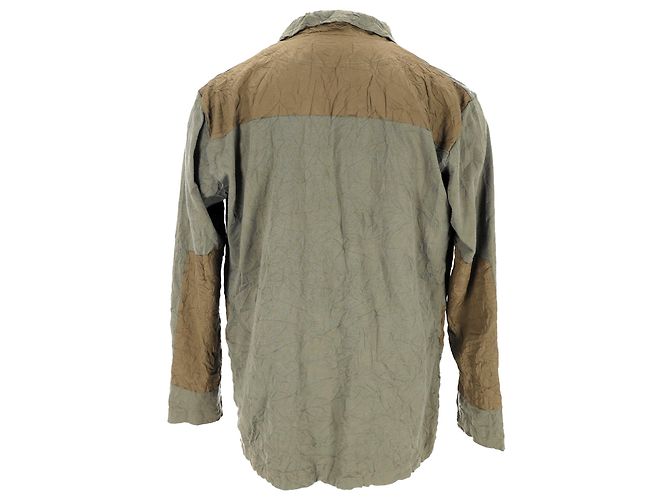 Blazer Issey Miyake da Uomo in Cotone Verde - vista 3
