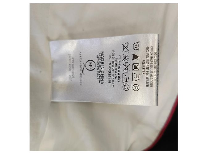 Autre Marque Blazer de un solo botón Alexander McQueen en algodón negro - vista 7