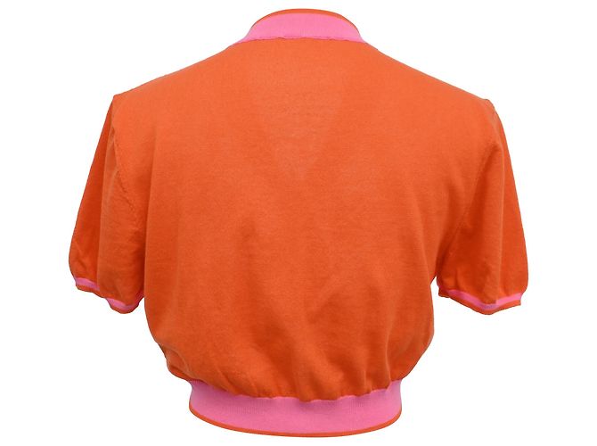 Jacquemus Le Cardigan Toledo Kurzer Cardigan aus Mehrfarbigem Baumwollmaterial Mehrfarben - Ansicht 3