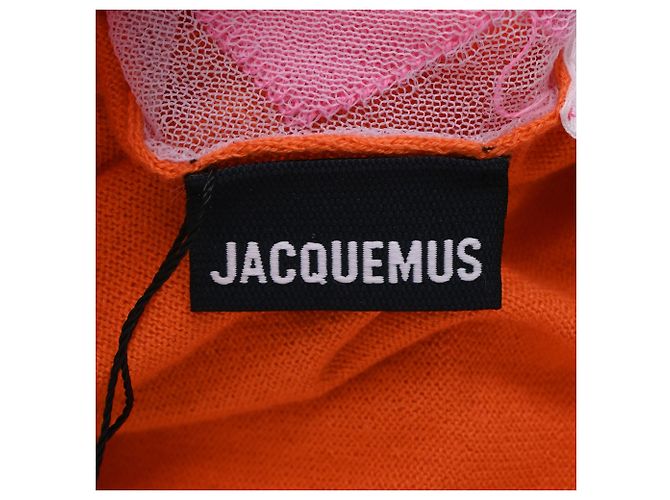 Jacquemus Le Cardigan Toledo Kurzer Cardigan aus Mehrfarbigem Baumwollmaterial Mehrfarben - Ansicht 5