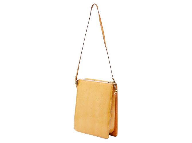 Borsa a Spalla Vernis Mott Louis Vuitton Giallo - vista 2