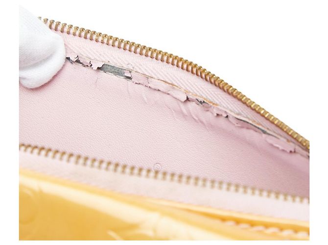 Borsa a Spalla Vernis Mott Louis Vuitton Giallo - vista 8