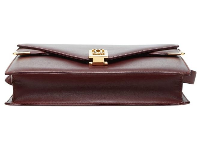 Borsa a Spalla Cartier Must Line Bordò - vista 3