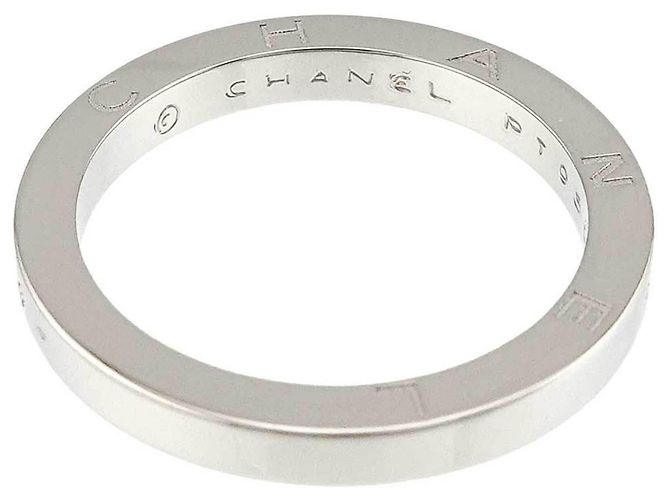 Chanel Signature 2-Band-Ring aus Platin - Ansicht 3