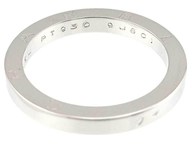 Chanel Signature 2-Band-Ring aus Platin - Ansicht 4