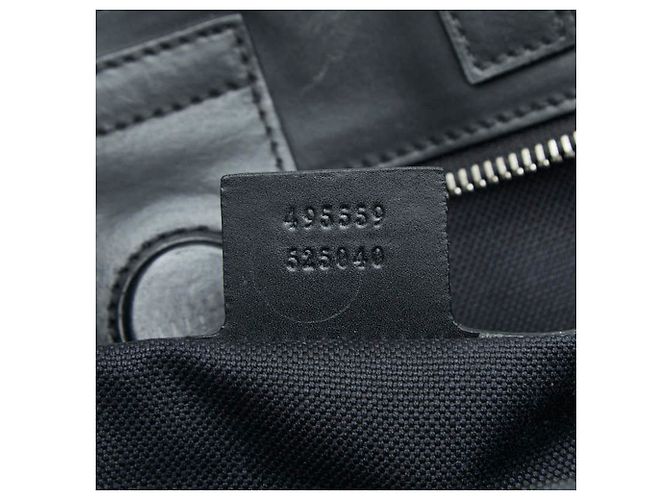 Borsa Tote Gucci GG Supreme Nero - vista 10