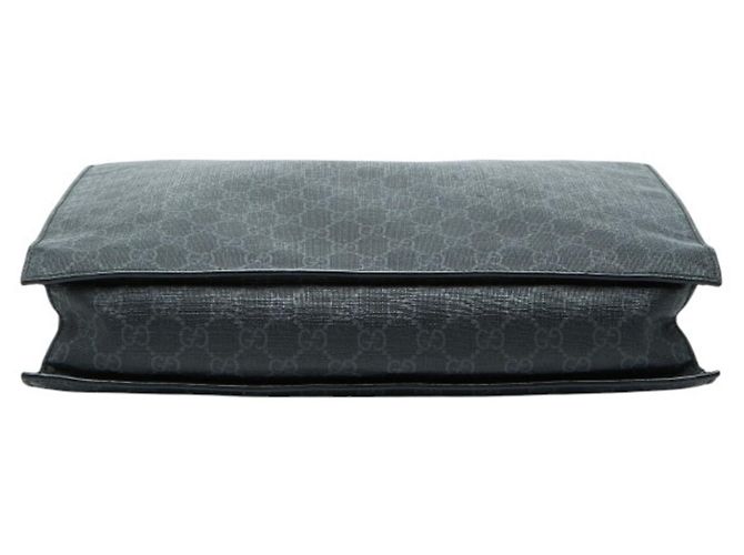 Borsa Tote Gucci GG Supreme Nero - vista 3