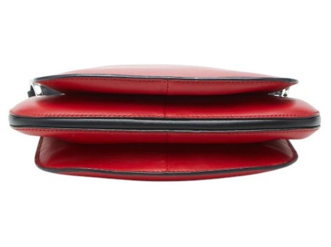 Prada Maggit rote Lederhandtasche - Ansicht 3