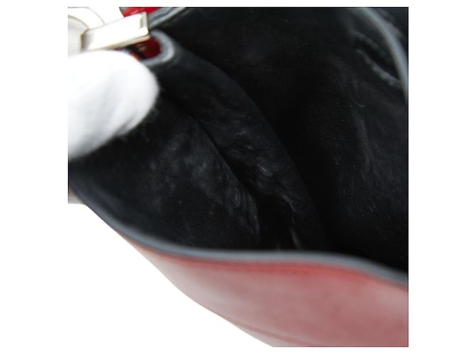 Prada Maggit rote Lederhandtasche - Ansicht 7