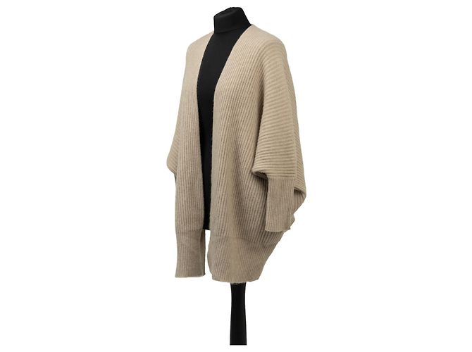 Malo Cardigan aus Cashmere in Beige Oversized - Ansicht 2