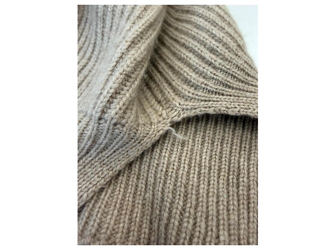 Malo Cardigan aus Cashmere in Beige Oversized - Ansicht 4