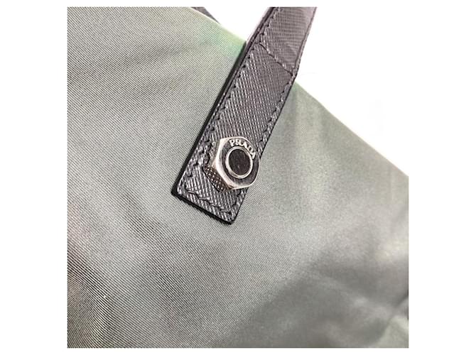 Tote Bolso de hombro con logo triangular B4605C de Prada Castaño - vista 13